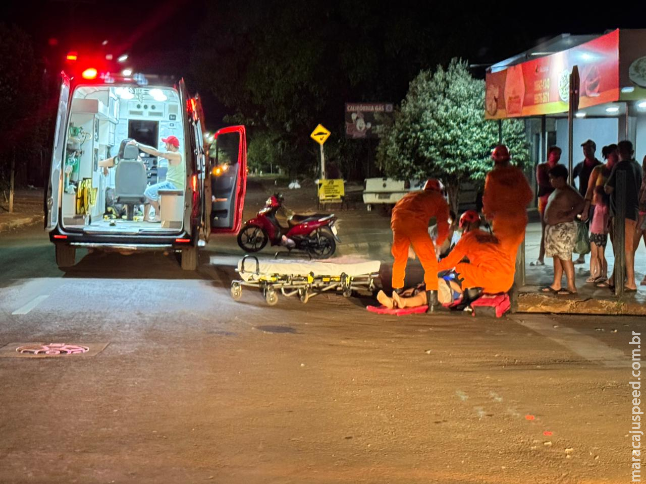Colisão entre duas motos na Vila Adrien reforça alerta sobre alta de acidentes em Maracaju