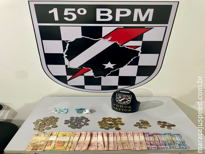 COMBATE AO TRÁFICO: Força Tática estoura 