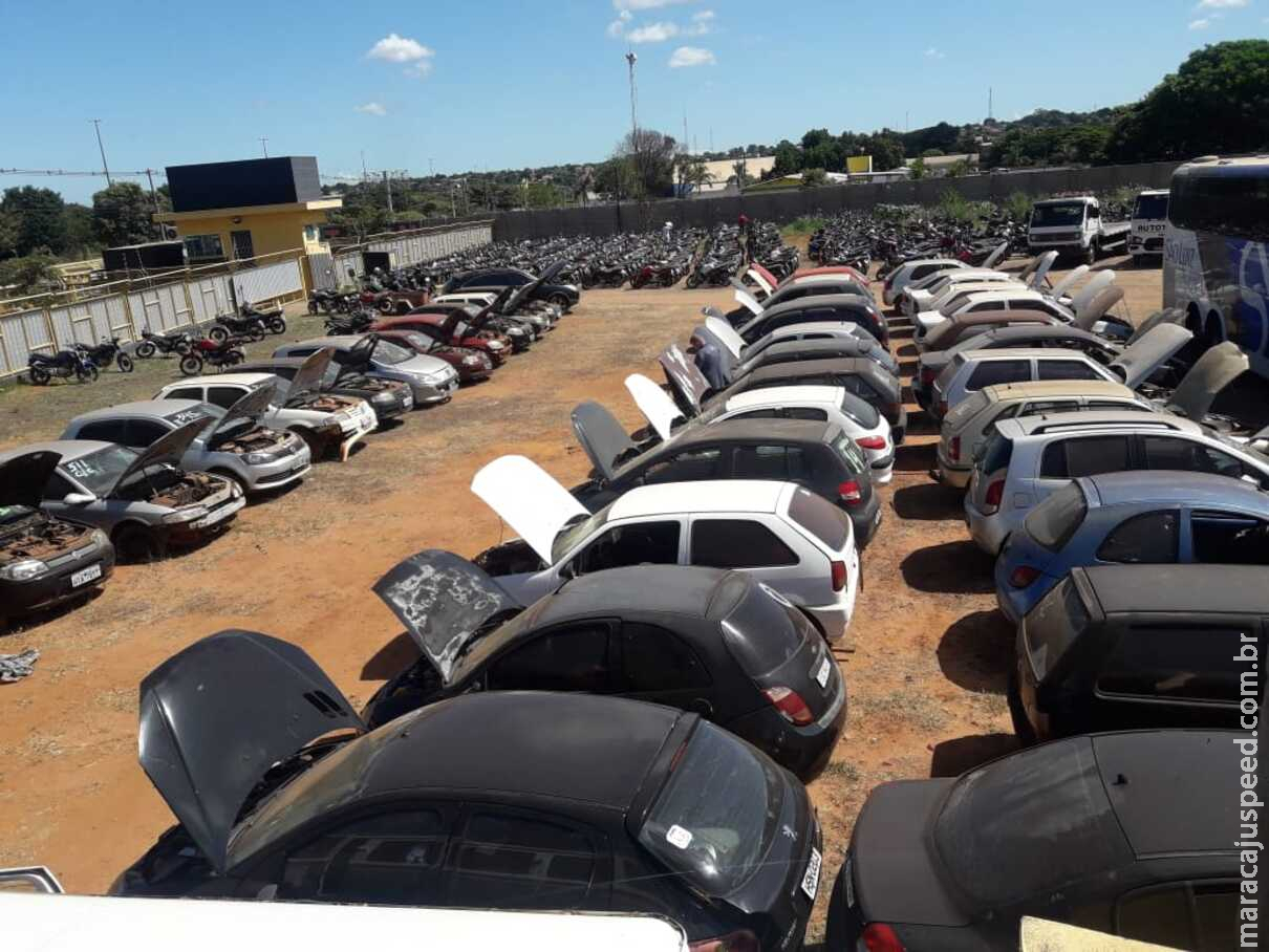 Detran-MS notifica mais de 200 proprietários e dá 10 dias para regularizar dívidas e evitar leilão