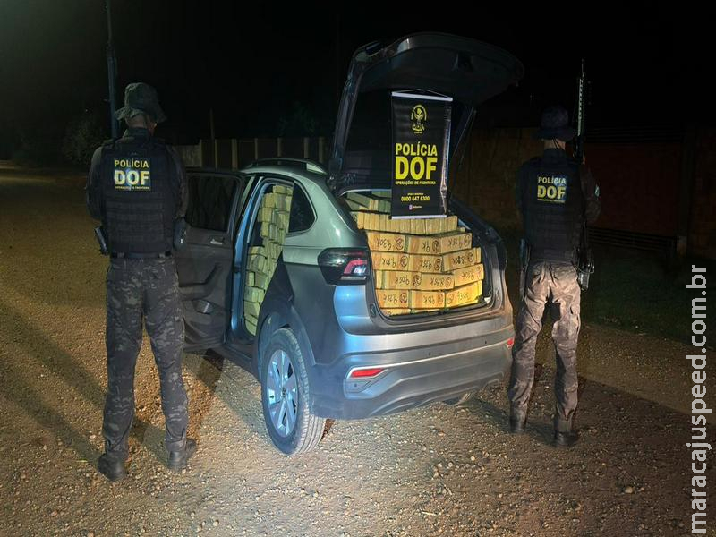 DOF apreende mais de uma tonelada de maconha em Ponta Porã