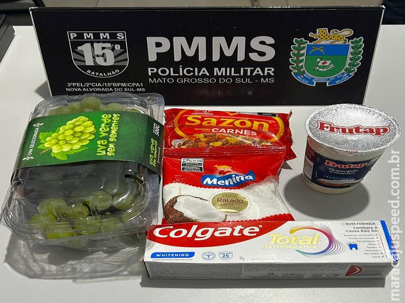 FLAGRADA NO MONITORAMENTO: Mulher é presa por furto após ser perseguida por gerente em Nova Alvorada do Sul