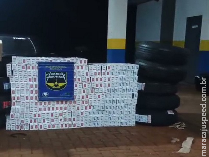 GOLPE NO CONTRABANDO: BPMRv apreende três veículos e causa prejuízo de R$ 154 mil na MS-162