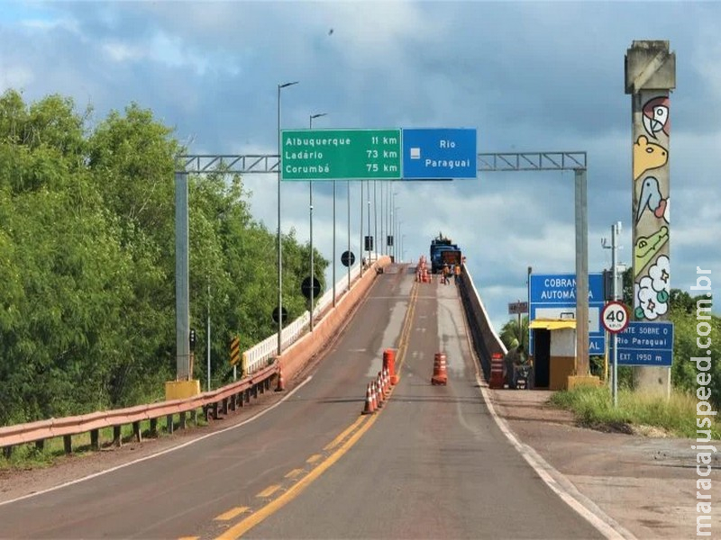 Governo de MS inicia nova etapa de recuperação da ponte sobre o Rio Paraguai