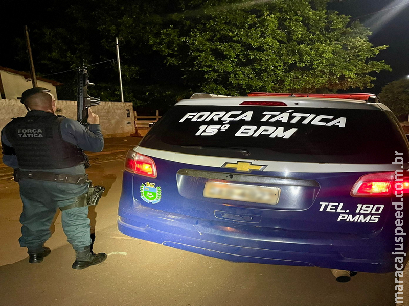 Homem é preso pela PM por desacato, resistência e ameaça na Vila Margarida