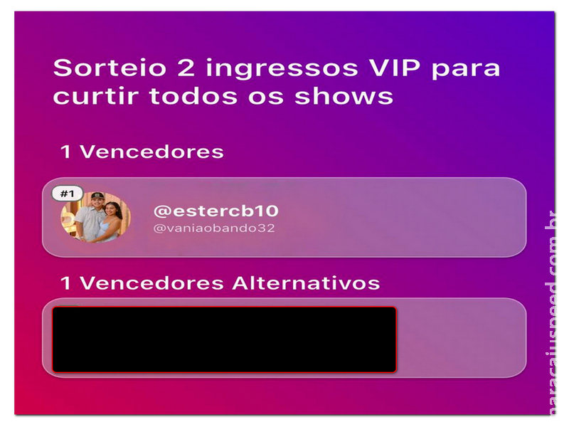 Maracaju Speed: Sorteio realizado em celebração aos 10 Mil Seguidores, com Ingressos VIP para todos os dias da Festa da Linguiça