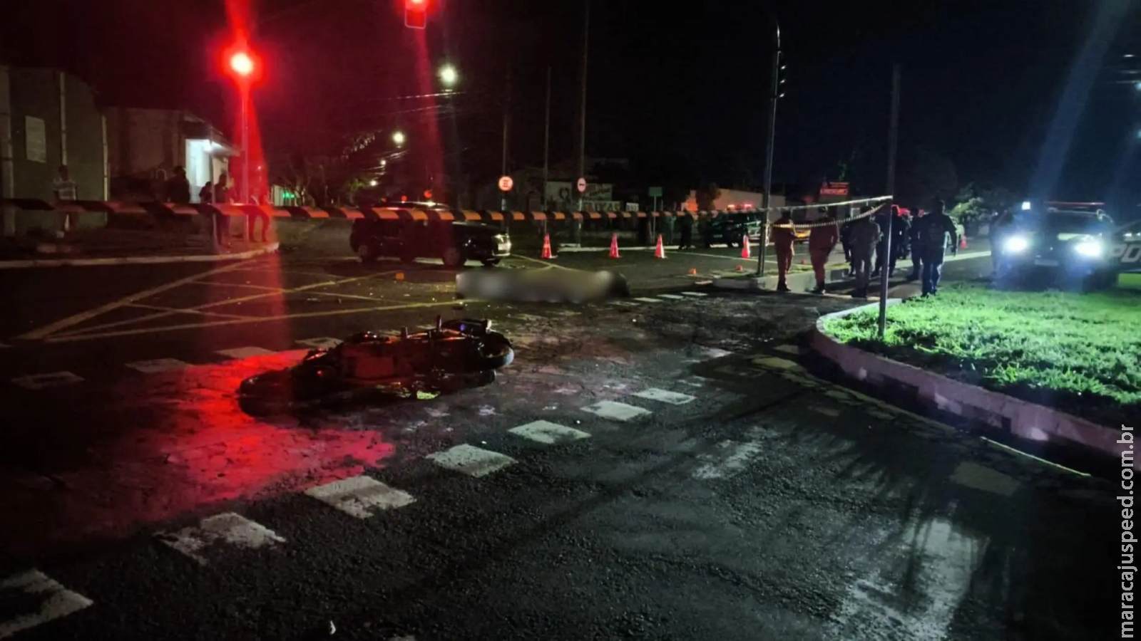 Militar da Aeronáutica morre ao ‘furar’ sinal e bater a moto na Vila Carvalho