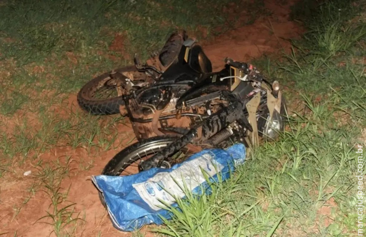 Motociclista fica em estado grave em acidente na MS-395