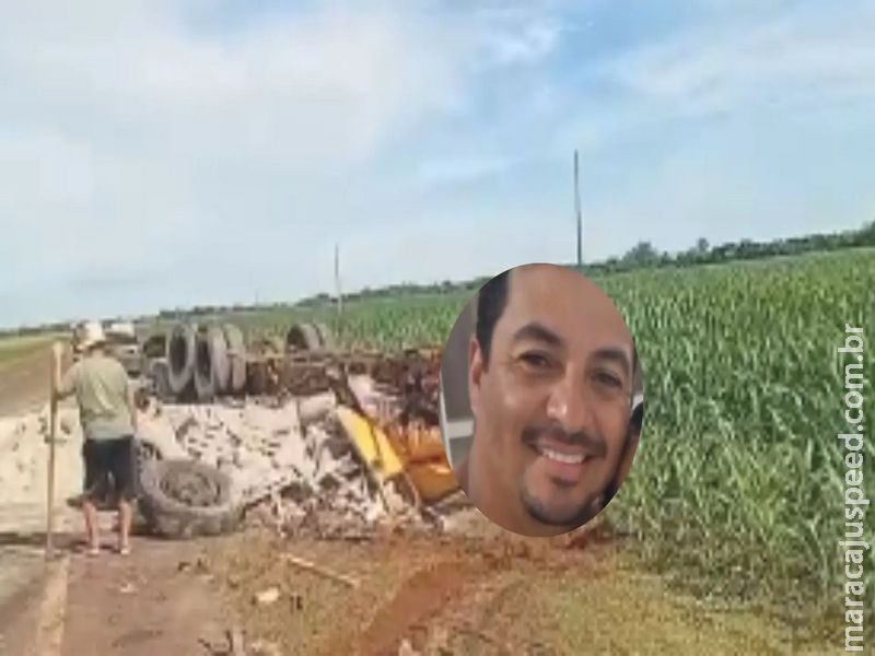 Motorista morre ao invadir pista contrária e bater de frente com caminhão na BR-060