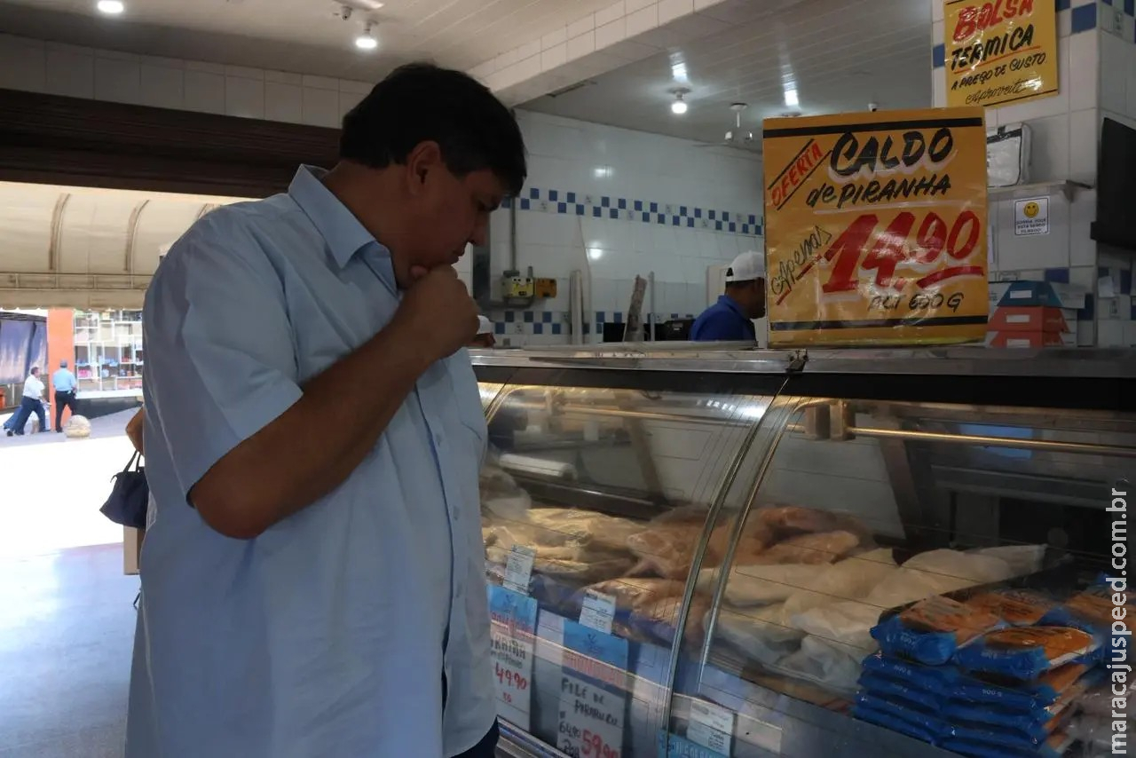 ‘Natal dos peixeiros’: Semana Santa movimenta vendas em peixarias de Campo Grande