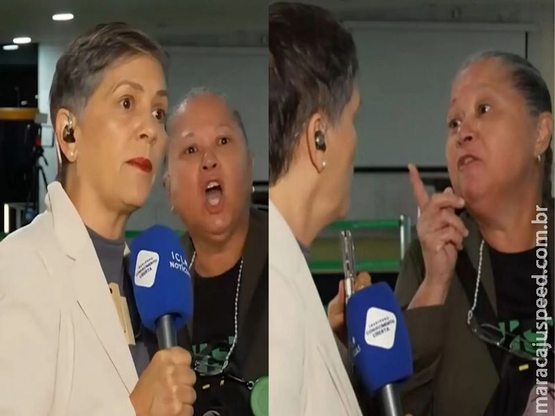 ‘Ninguém te convidou, vai ler’, dispara repórter ao ser atacada ao vivo por mulher em telejornal