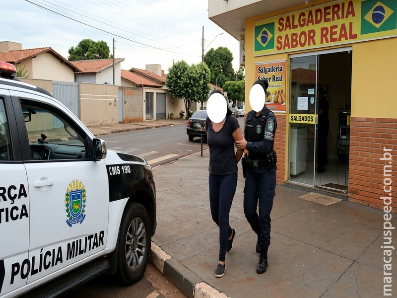 Polícia Militar prende mulher por débito de pensão alimentícia em Maracaju