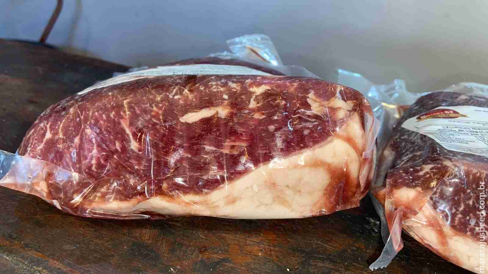 Suspeito é detido por tentativa de furto de picanha em mercado de Dourados