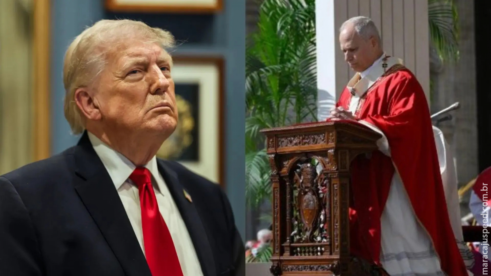 Trump volta a criticar papa Leão XIV após pontífice falar sobre guerra contra o Irã