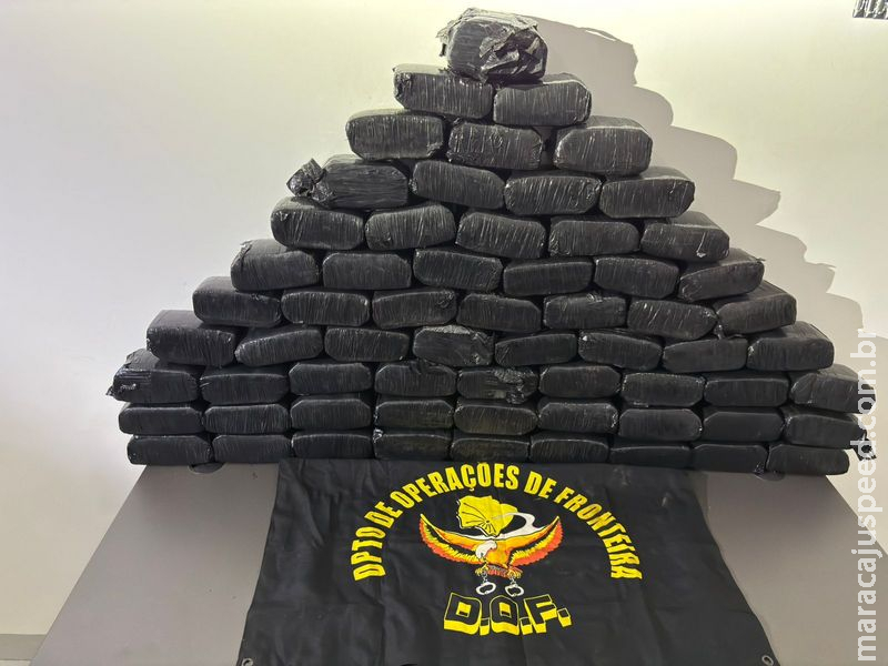 DOF apreende mais de 70 quilos de skunk escondidos em pneus e prende casal em Bataguassu