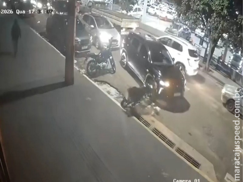 Dona de moto fica com prejuízo de batida causada por motorista que fugiu em Campo Grande