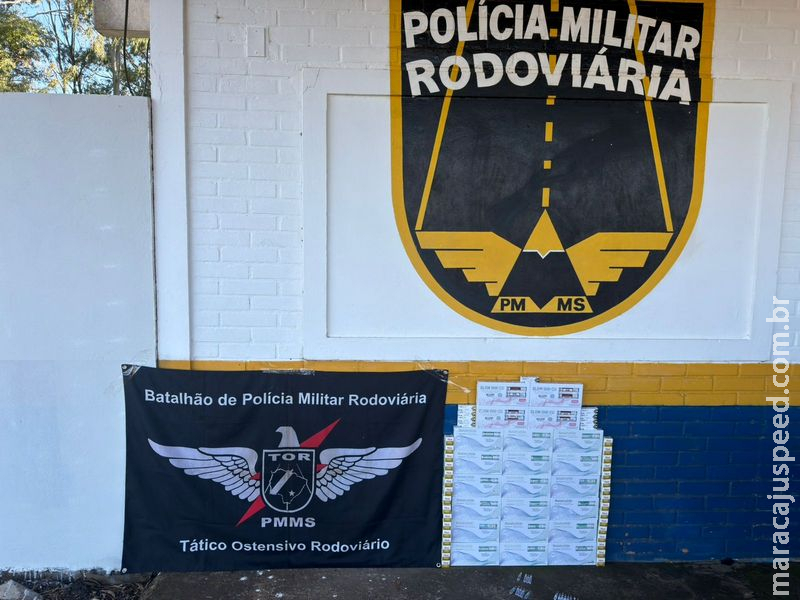 GOLPE NO CONTRABANDO: BPMRv apreende carga de medicamentos de luxo avaliada em R$ 215 mil na MS-164