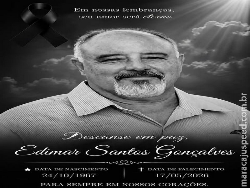 LUTO: Falece Major Edimar Santos Gonçalves “Barin”, ex-comandante do Corpo de Bombeiros de Maracaju
