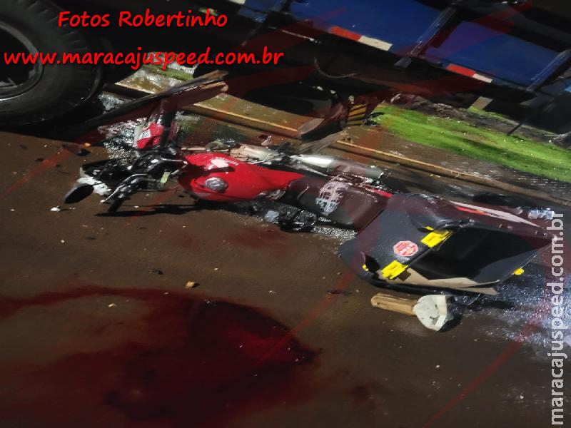 LUTO NO TRÂNSITO: Motoentregador de 25 anos morre após colidir contra caminhão estacionado na Vila Juquita
