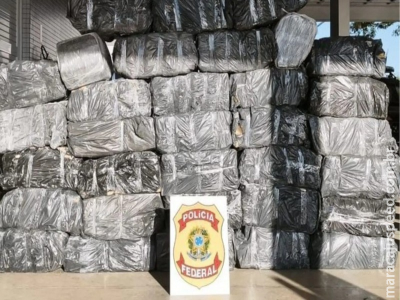 Maconha que saiu de MS e apreendida pela Polícia Federal em rodovia de SP 