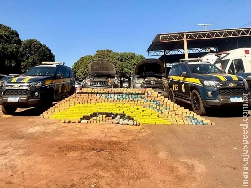 Mais de meia tonelada de cocaína é apreendida em Campo Grande após tentativa de fuga