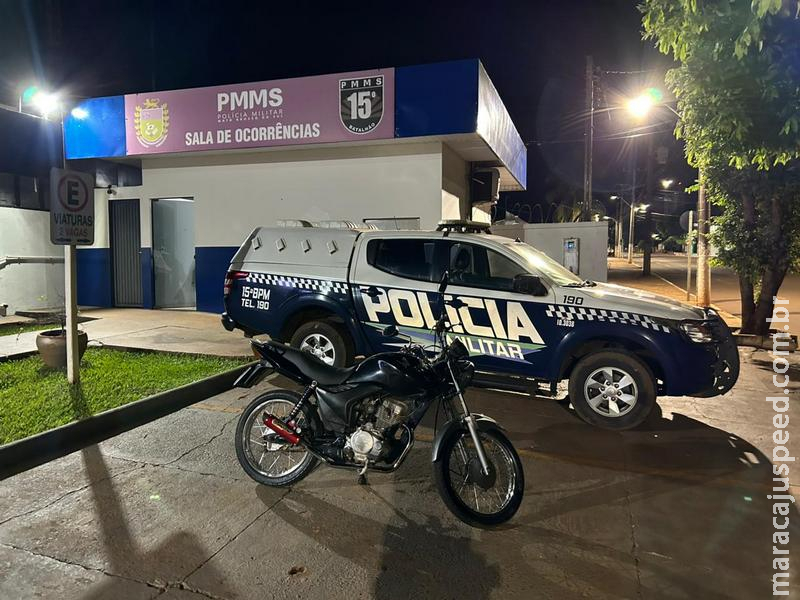 MARACAJU: Jovem sem CNH é preso por embriaguez, corta giro com moto e fere policial durante prisão no José Brejão