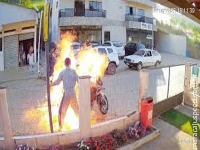 Morre mãe de homem que ateou fogo na própria moto em abordagem policial no ES