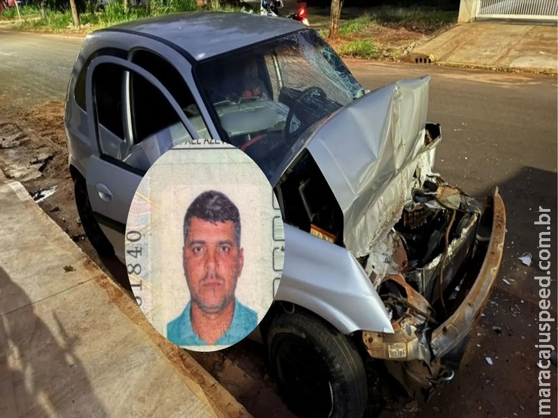 Motorista morre ao bater na traseira de caminhão-boiadeiro em Nova Andradina
