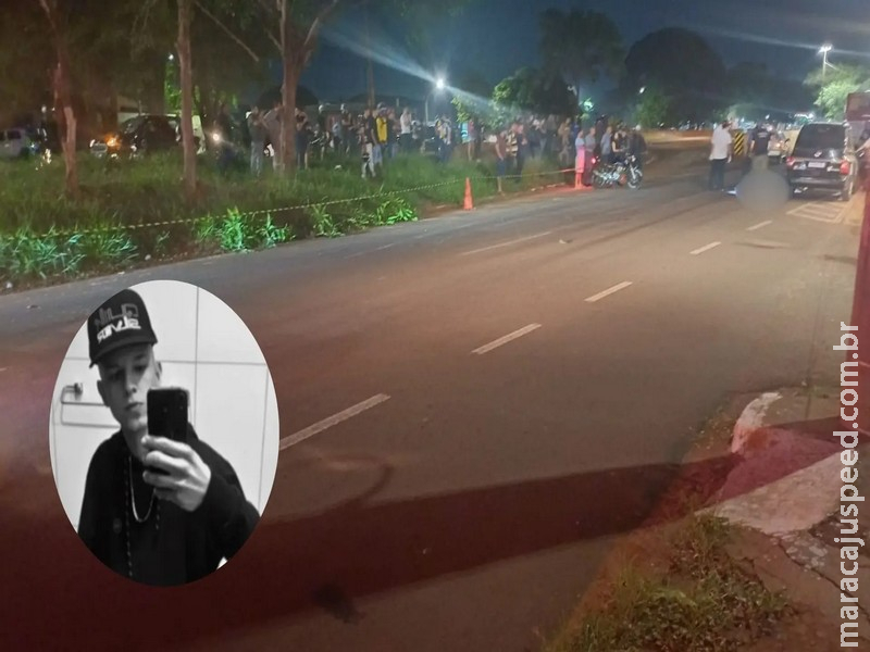 Pai reconhece moto e descobre morte de filho em acidente na Gunter Hans