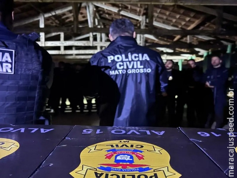 Polícia deflagra Operação Engrenagem Sombria que mira facção criminosa em Mato Grosso