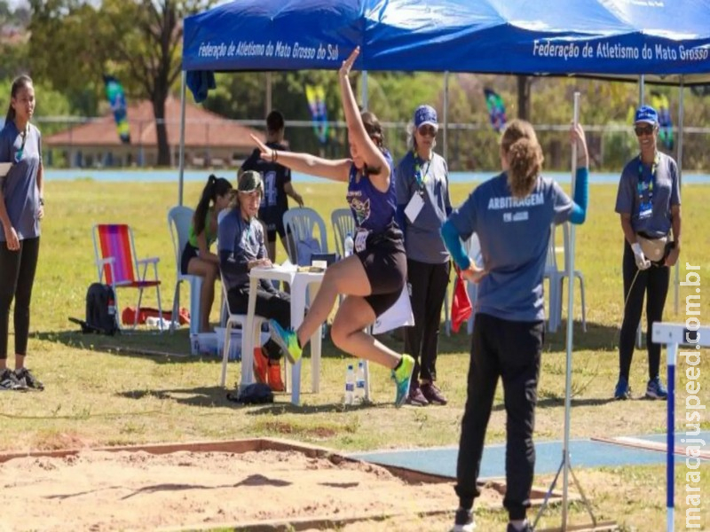 Primeira etapa do regional de atletismo dos Jogos Escolares de MS ocorre em Chapadão do Sul