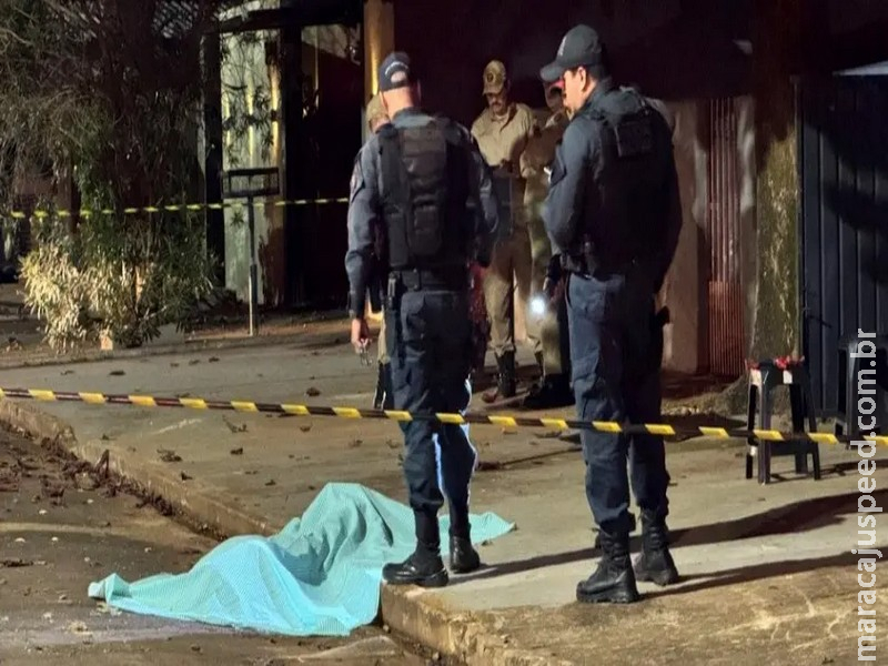 Soldador é morto a tiros em emboscada em frente de casa em Ivinhema