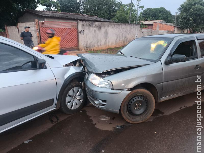 Trânsito: Maracaju registra três acidentes de trânsito em sequência