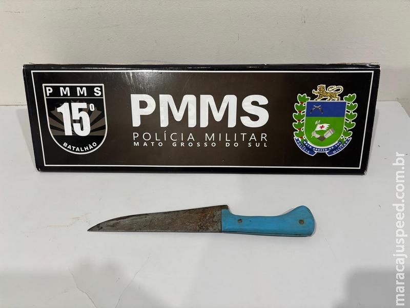 VIOLÊNCIA DOMÉSTICA: Briga por despesas de casa termina com mulher agredida e homem esfaqueado no Fortaleza I em Maracaju
