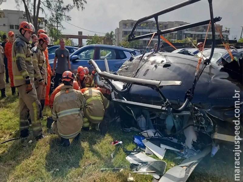Anac investiga se helicóptero que colidiu fazia transporte clandestino