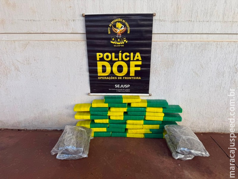 DOF intercepta passageiro com maconha e skunk em ônibus no trevo de Maracaju