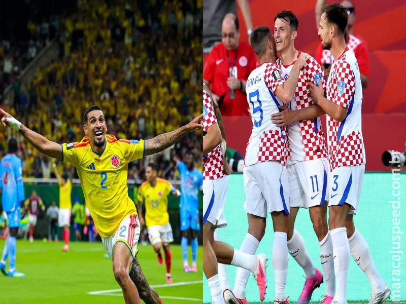 Em cenários distintos, Croácia e Colômbia vencem por 1 a 0 na Copa do Mundo