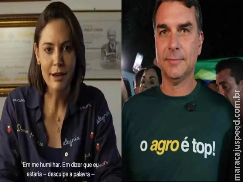 Flávio responde Michelle: “Nunca desrespeitei uma mulher na minha vida”
