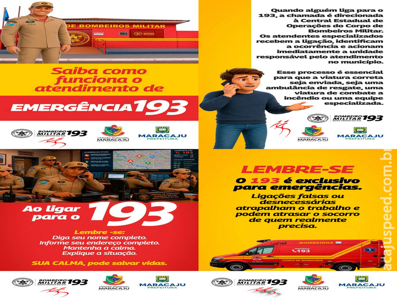 Maracaju: Consciência ao discar: saiba como funciona o atendimento de emergência do 193