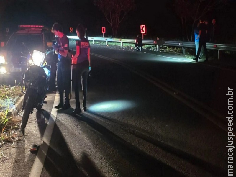 Motociclista morre ao perder controle na ‘Curva do Vermelho’ na MS-450