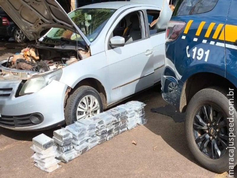 Motorista é preso com 55 quilos de cocaína em Campo Grande