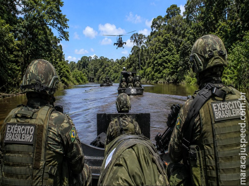 O “rombo” que desligou a fronteira: Exército suspende ação contra drogas, garimpo e facções após corte bilionário na Defesa