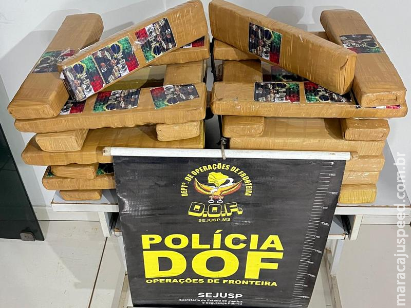 Passageira de carro de aplicativo é presa pelo DOF com malas recheadas de maconha em Maracaju