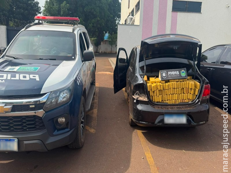 Polícia Militar apreende 924 quilos de maconha após perseguição na MS-462 em Maracaju