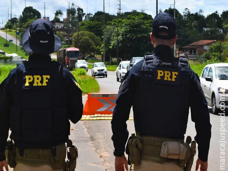 PRF apreende 26 fuzis durante abordagem a caminhão no Paraná