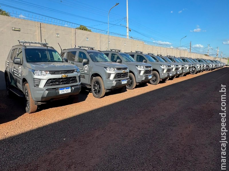 DOF recebe 27 novas viaturas para reforçar policiamento na fronteira