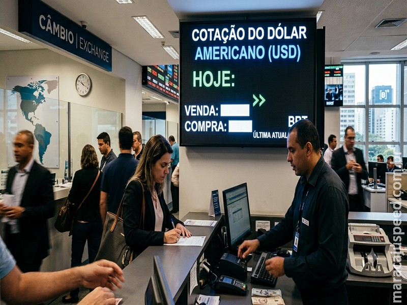 Dólar americano opera em leve queda e cotado a R$ 5,09 nesta terça-feira