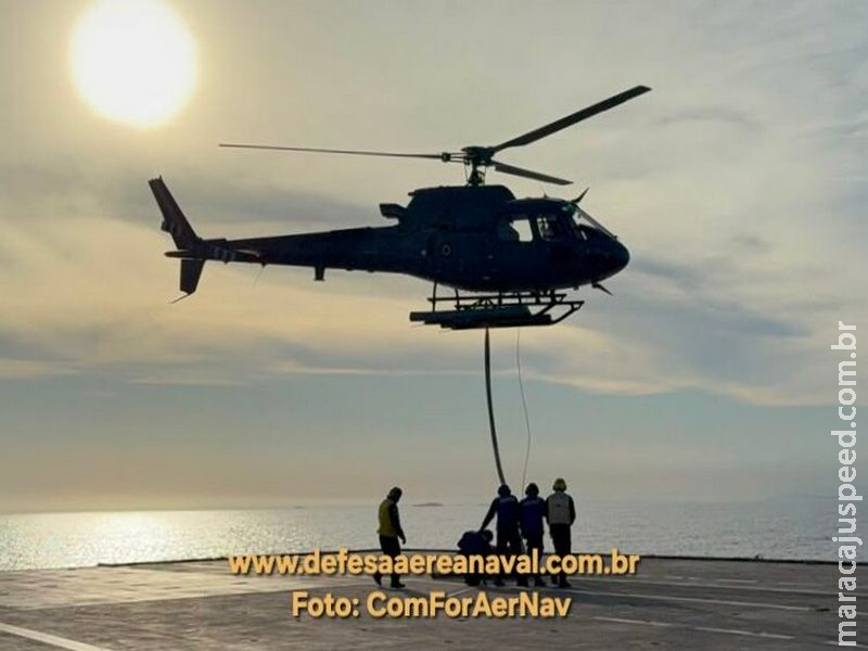 Esquadrão HI-1 participa de exercícios com a Esquadra