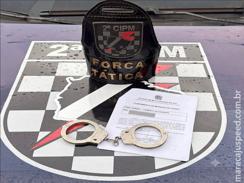 Força Tática cumpre três mandados de prisão em menos de 12 horas em Caarapó