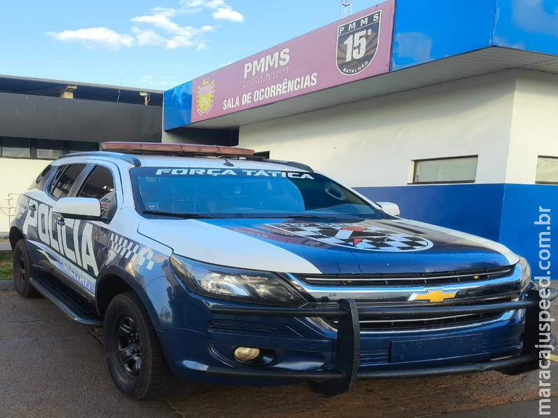 Força Tática da Polícia Militar recaptura foragido da Justiça na MS-162 em Maracaju