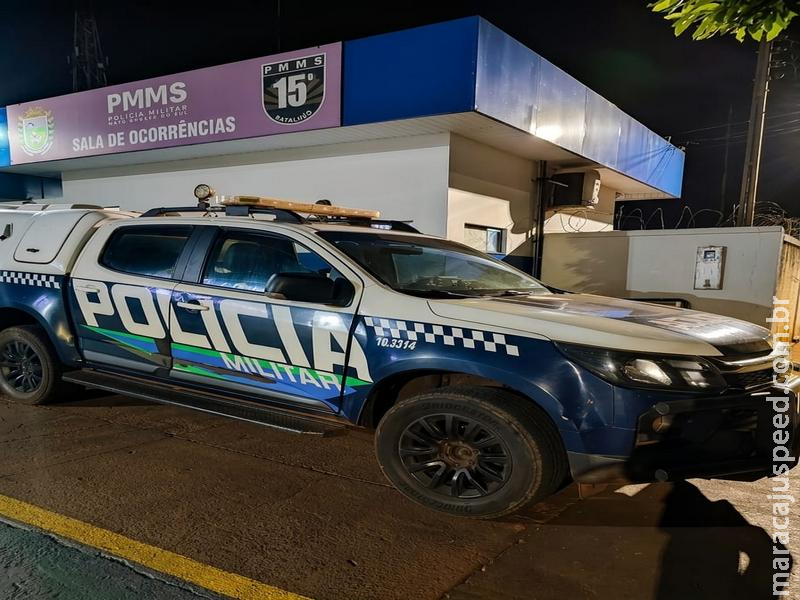 Homem com extensa ficha por violência doméstica é preso após enforcar e rasgar roupas de companheira em Maracaju